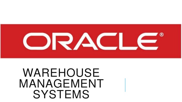 Oracle Warehouse Management Enterprise Edition Cloud